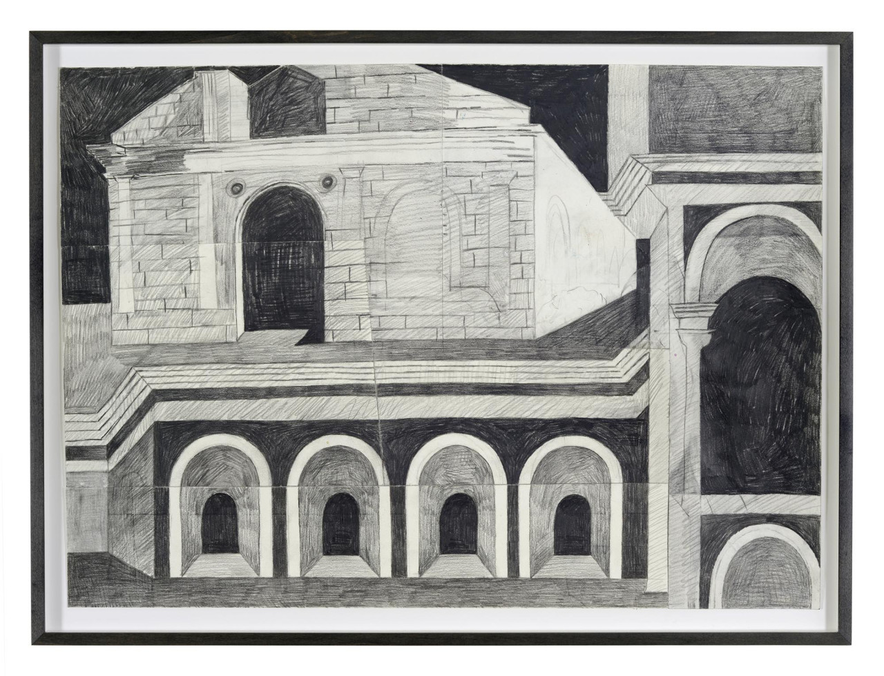 constanze-kerth, den Schatten integrieren, pencil on paper