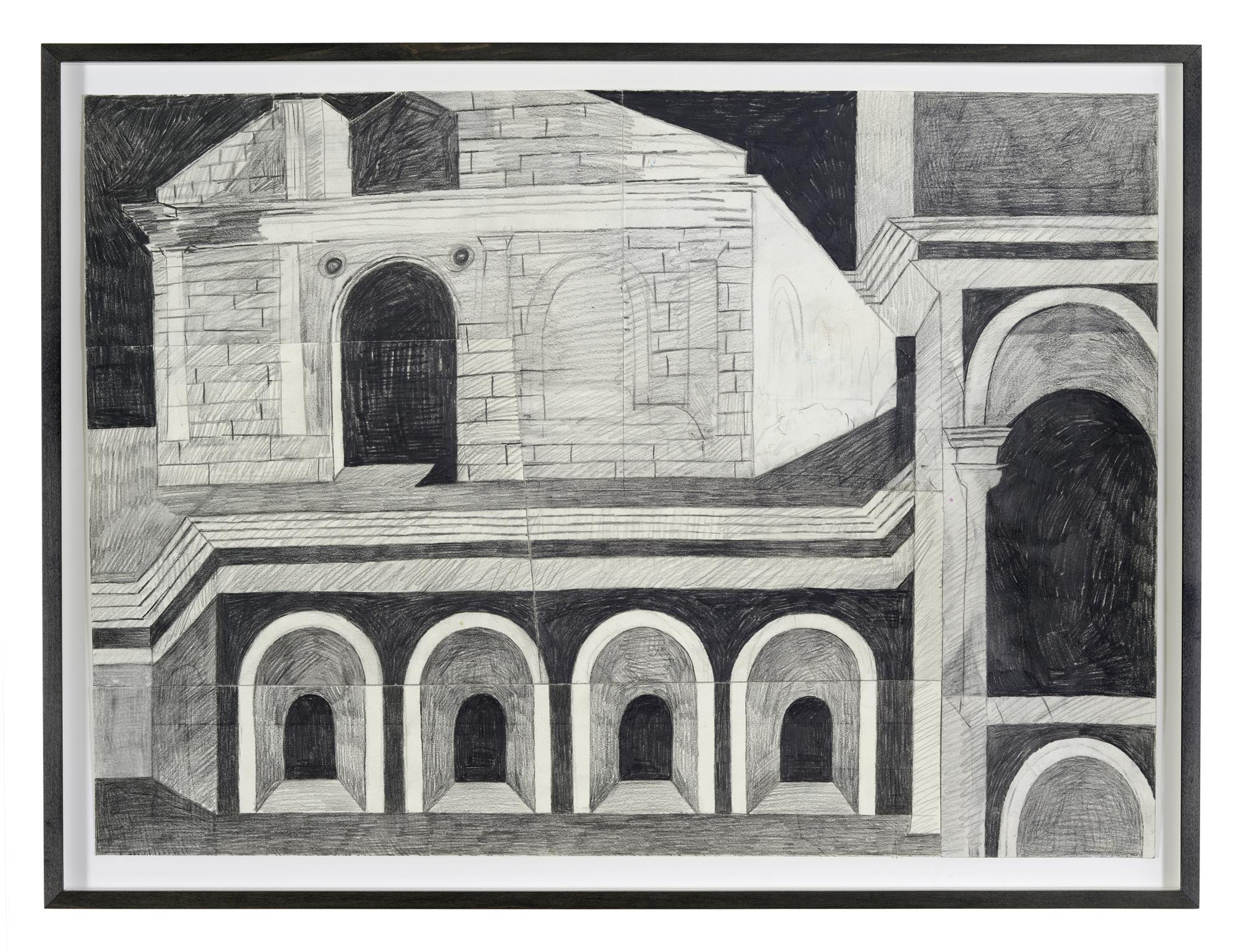 constanze-kerth, den Schatten integrieren, pencil on paper