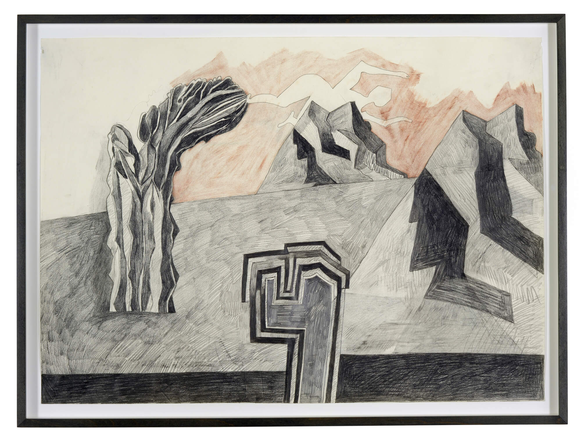 constanze-kerth, den Schatten integrieren, pencil on paper