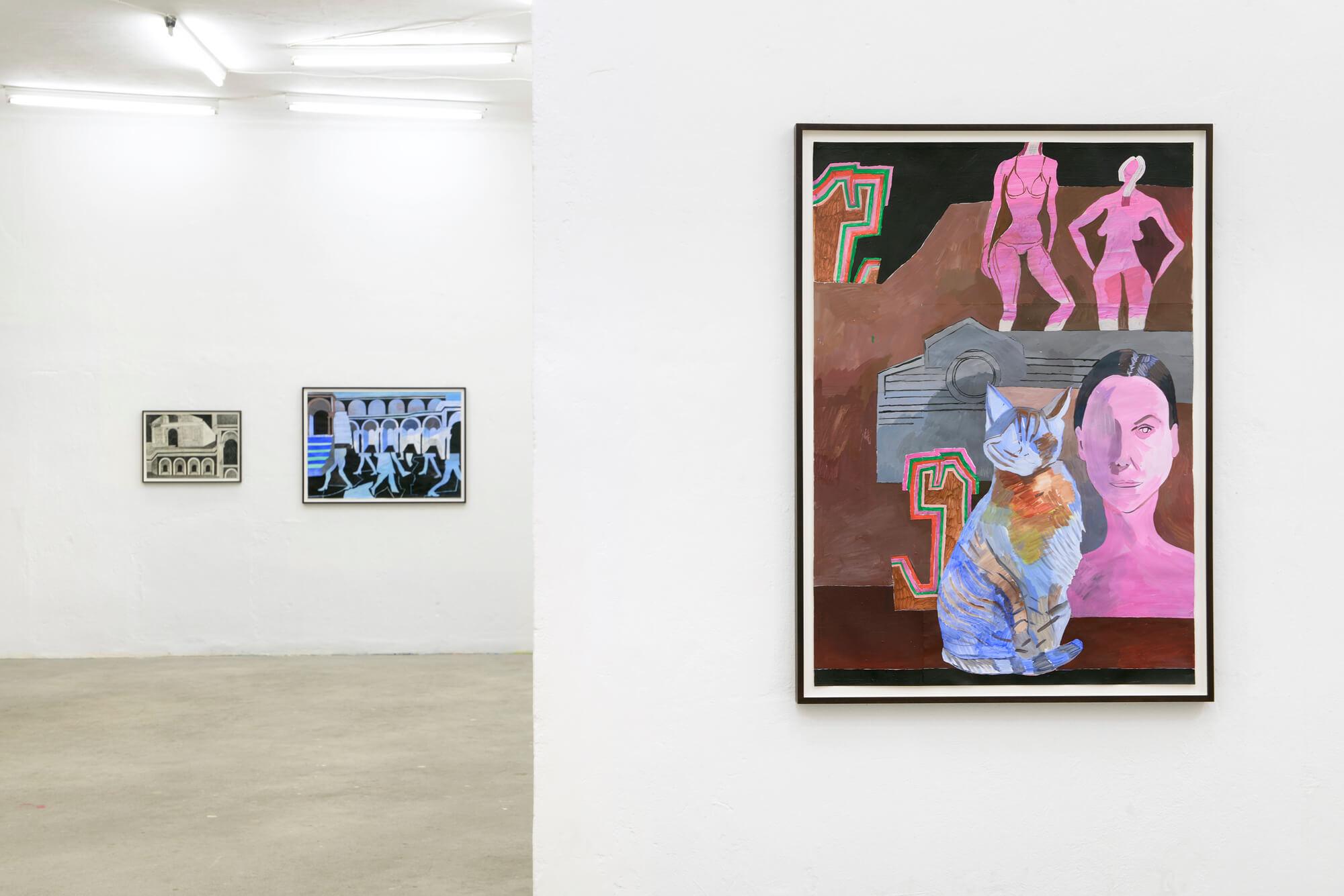 constanze-kerth, den Schatten integrieren, exhibition view