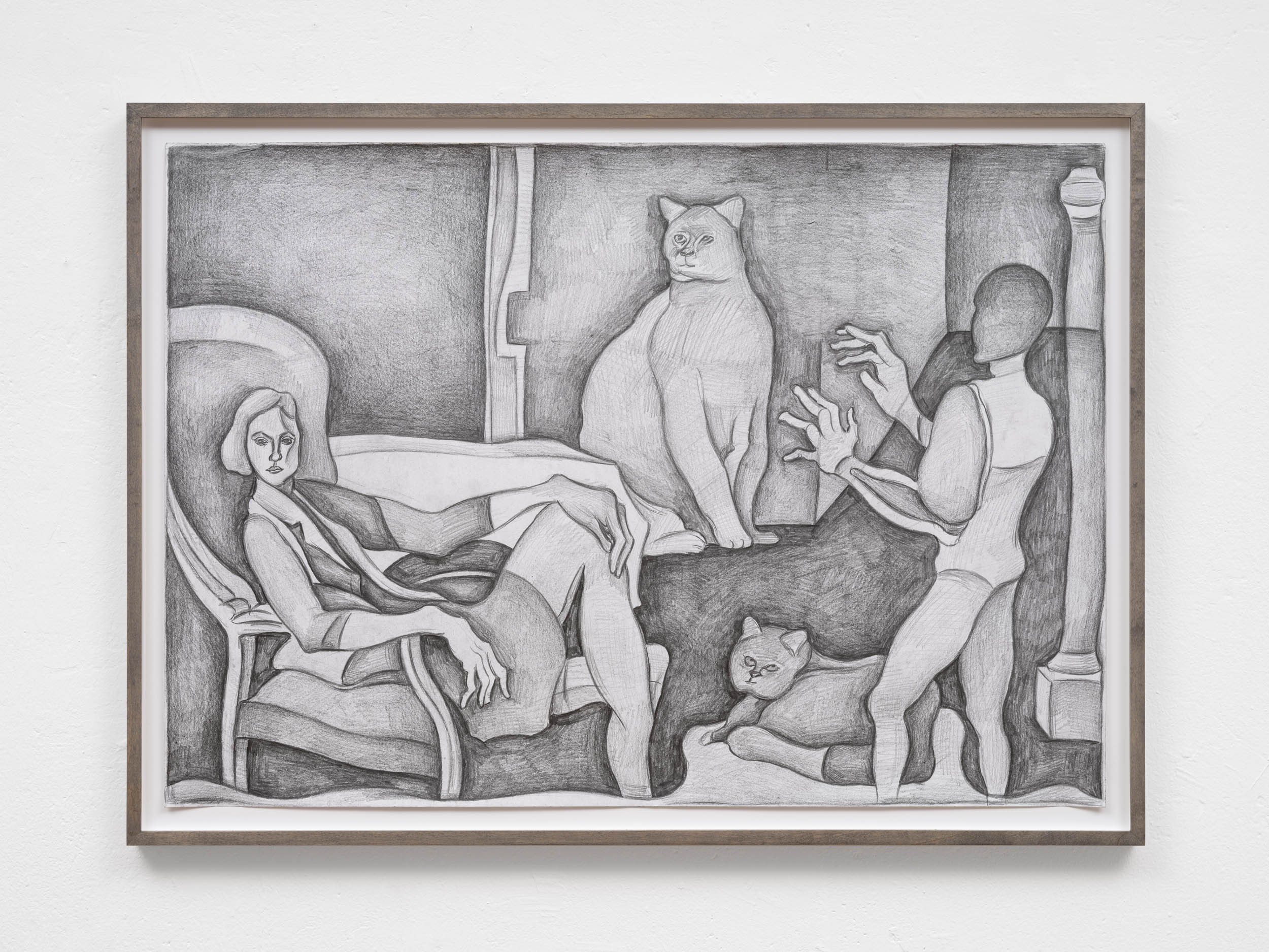 constanze-kerth, drawing, pencil on paper