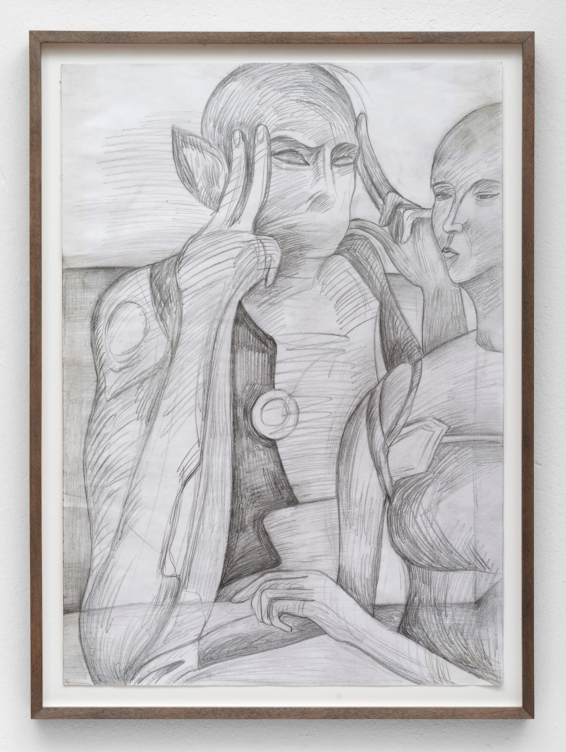 constanze-kerth, drawing, pencil on paper